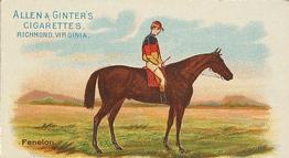 1888 Allen & Ginter World's Racers (N32) #NNO Fenelon Front